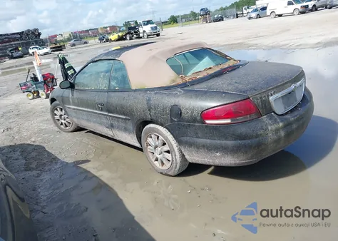 2006 Chrysler Sebring Limited из США, поврежденный, VIN 1C3EL65R96N211737